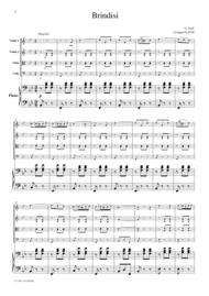 Giuseppe Verdi - Verdi Brindisi(Drinking Song) from La Traviata, for Piano Quintet, PV901
