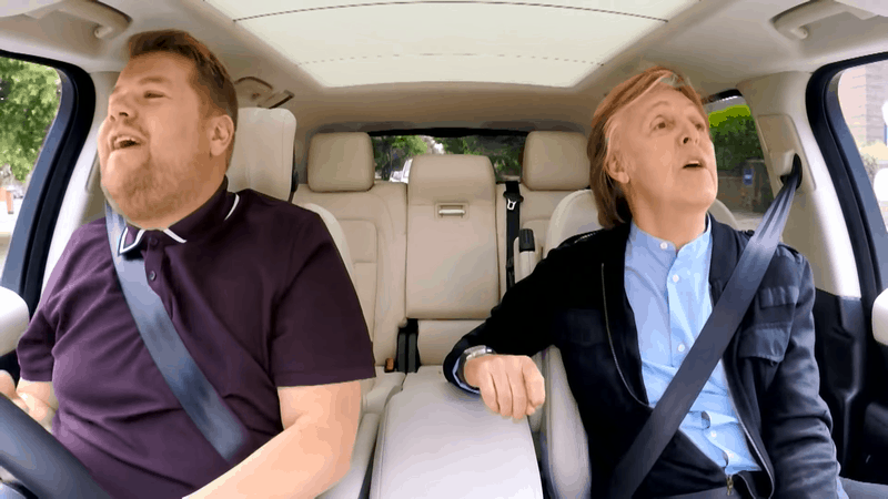 Paul McCartney Carpool Karaoke with James Corden