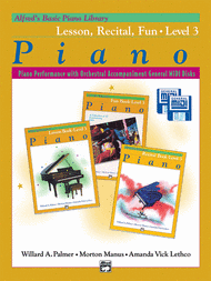 Willard A. Palmer - Alfred's Basic Piano Course General MIDI - Lesson, Recital & Fun Books Level 3