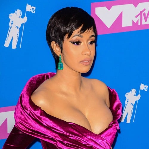 Cardi B returns to the stage at Paris Fashion Week